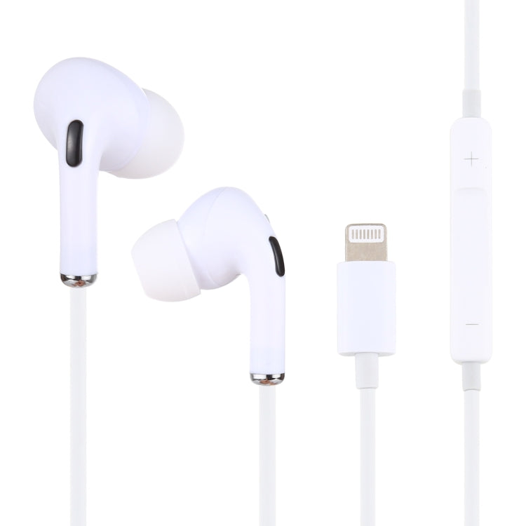 Auricolare cablato in-ear a 8 pin con microfono, lunghezza del cavo: circa 1,2 m, 8 Pin Auricolare cablato in-ear a 8 pin con microfono, lunghezza del cavo: circa 1,2 m, 8 Pin
